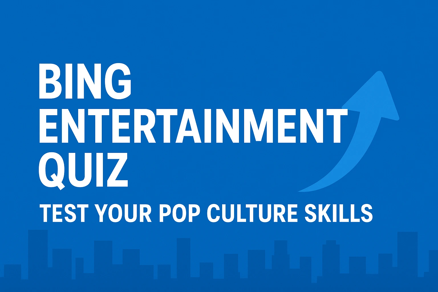Bing Entertainment Quiz